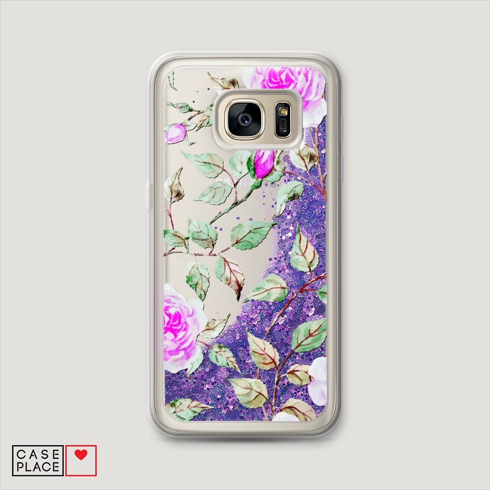 

Чехол Awog "Цветочная фантазия 7" на Samsung Galaxy S6 Edge, 24492-1