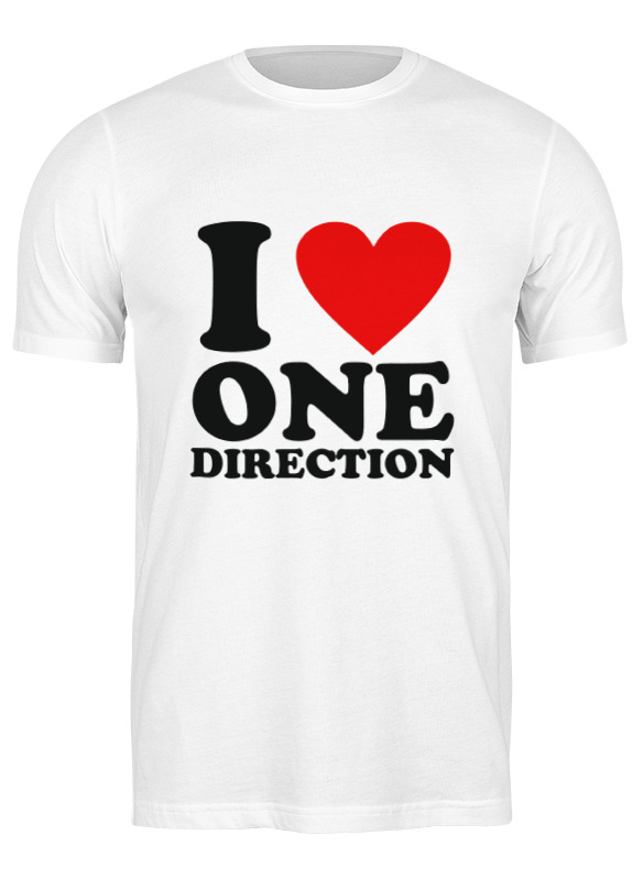 

Футболка мужская Printio One direction белая L, Белый, One direction