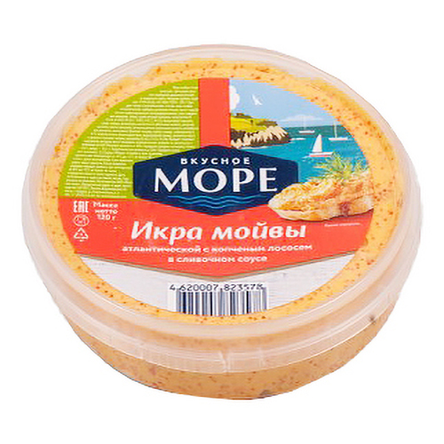 

Икра мойвы атлантической Вкусное Море в сливочном соусе 120 г