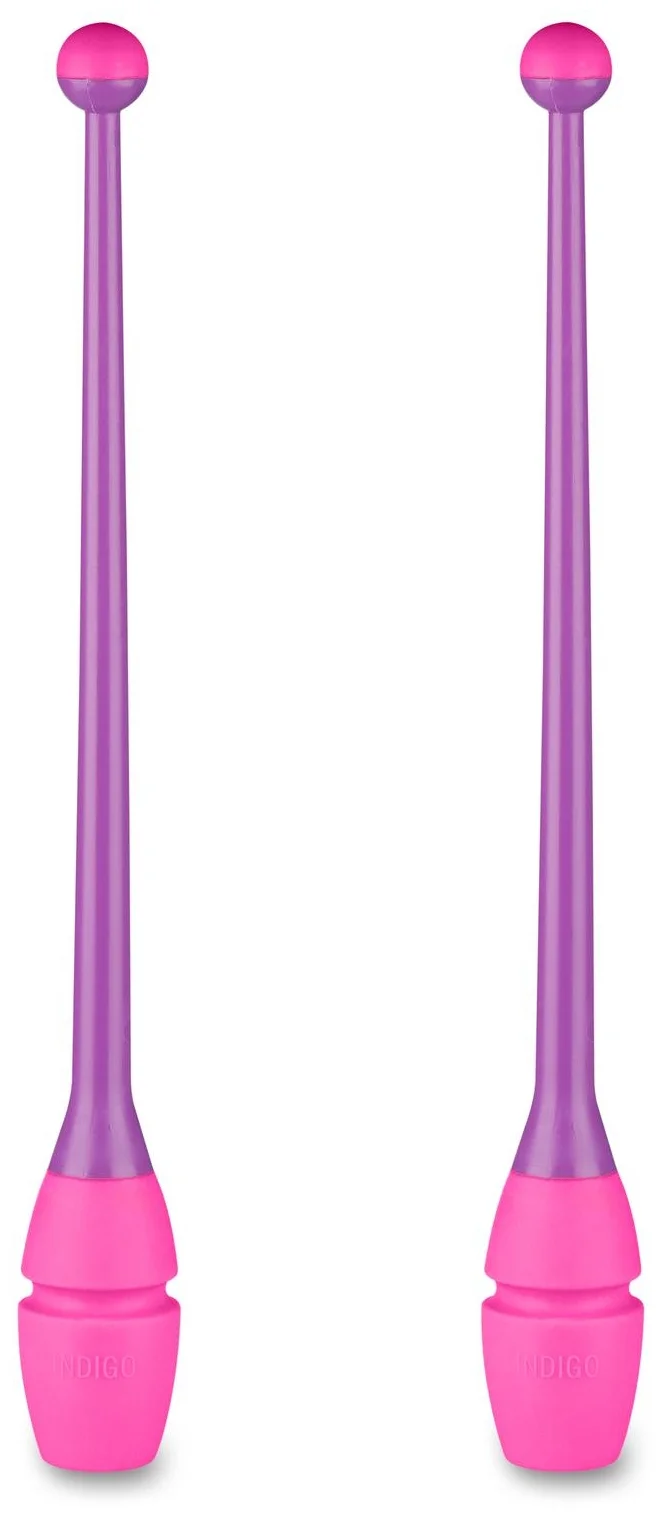 

Булавы INDIGO IN-018 41см Фиолетовый/Розовый, IN018