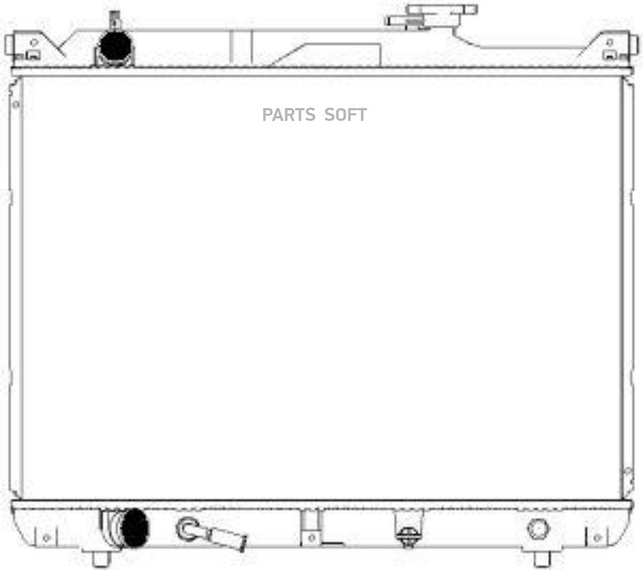 

Радиатор Основной Sakura 34311003