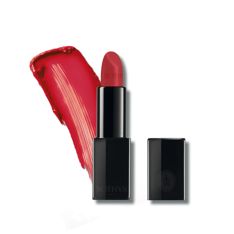 Матовая губная помада Sothys с питательным действием Satiny Lipstick Rouge Drouot 240г