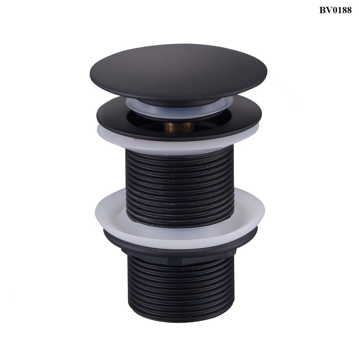 Донный клапан без перелива для раковины BOND BV0188 черный