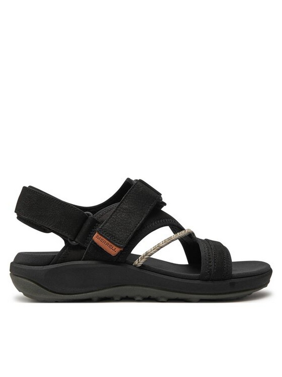 

Сандалии женские Merrell Terran 4 Backstrap J006412 черные 38 EU, Черный, Terran 4 Backstrap J006412