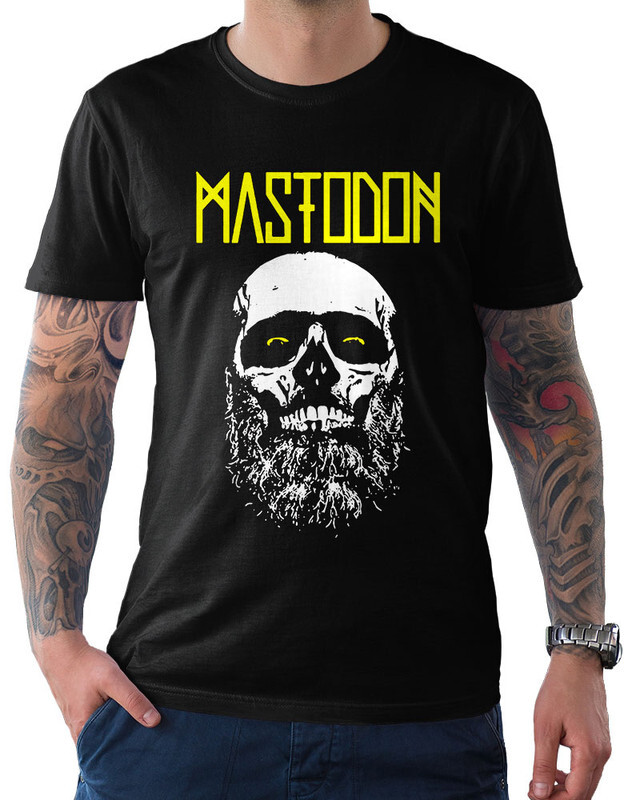 фото Футболка мужская design heroes рок группа mastodon черная 2xl