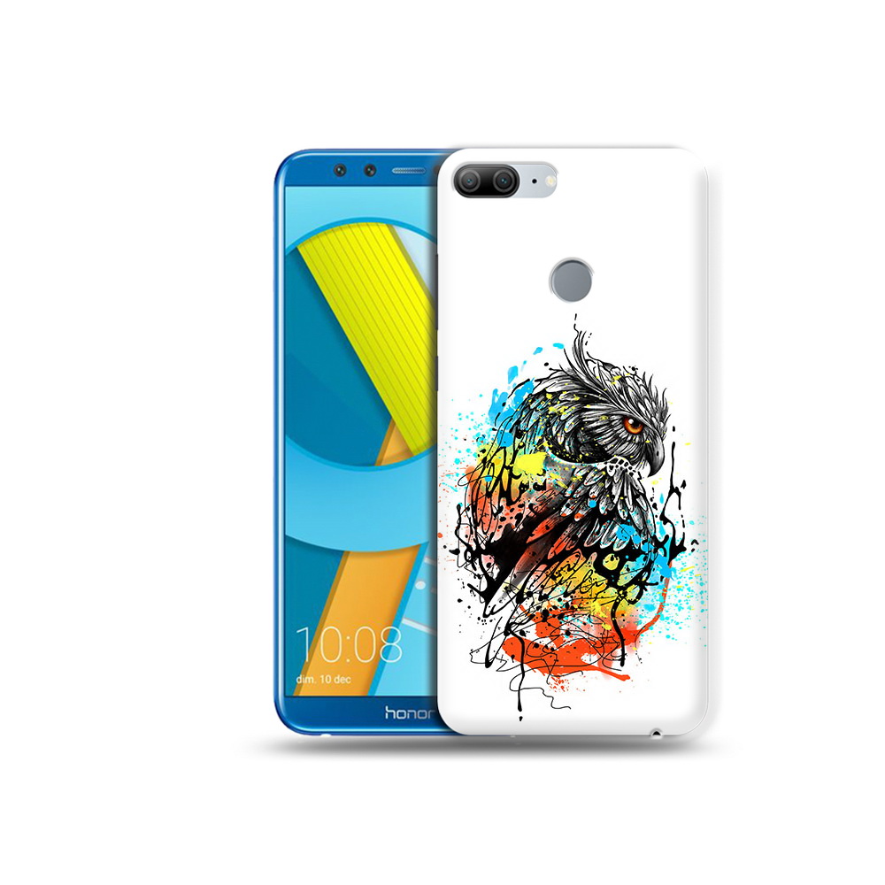 

Чехол MyPads Tocco для Huawei Honor 9 Lite Творческая сова (PT117118.56.170), Прозрачный, Tocco