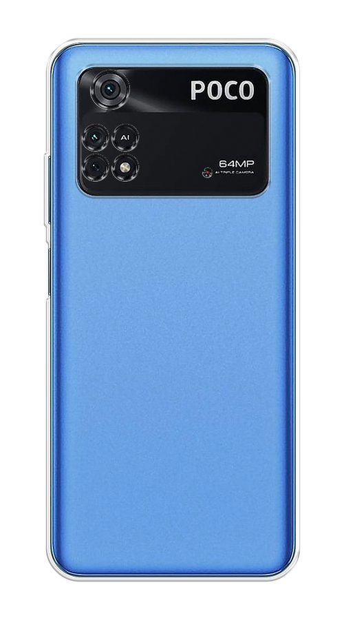 

Чехол Awog на Poco M4 Pro 4G прозрачный, 313050-1
