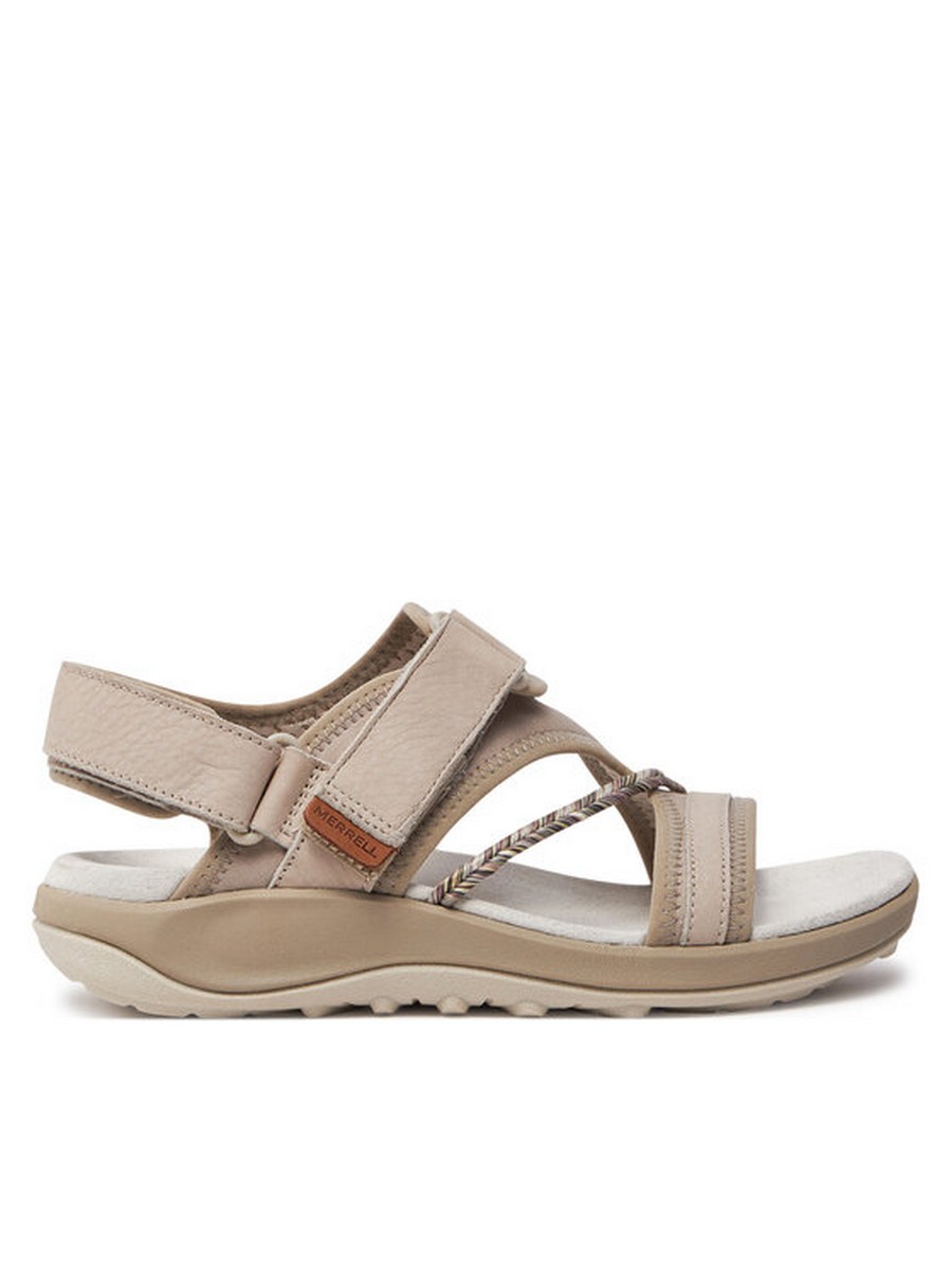 

Сандалии женские Merrell Terran 4 Backstrap J006742 серебристые 37 EU, Серебристый, Terran 4 Backstrap J006742