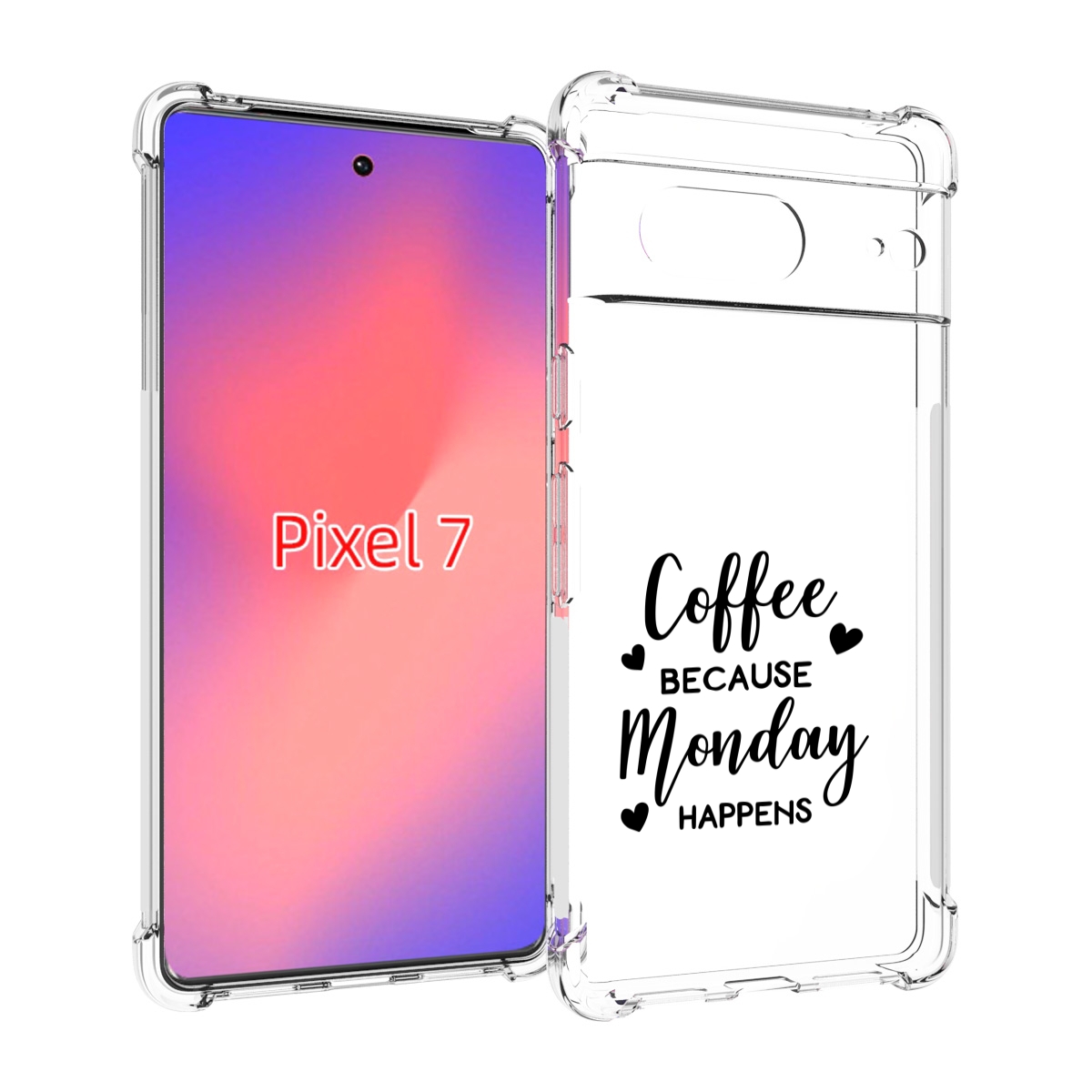 

Чехол Mypads Кофе И Понедельник Стал Счастливым Для Google Pixel 7, Прозрачный, Tocco