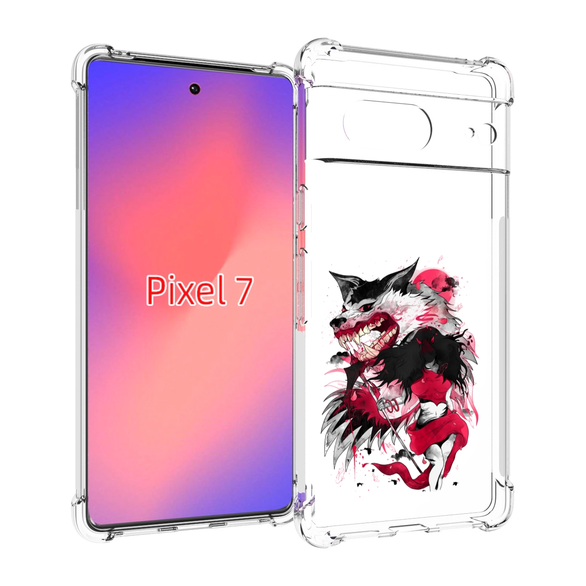 

Чехол Mypads Красная Шапочка Для Google Pixel 7, Прозрачный, Tocco