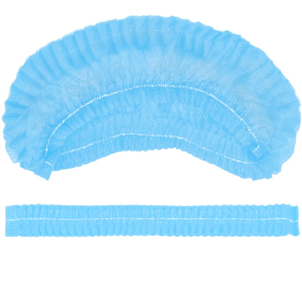 Шапочки EVABOND Шарлотка, 50шт 02 Голубые белая шапочка шарлотка