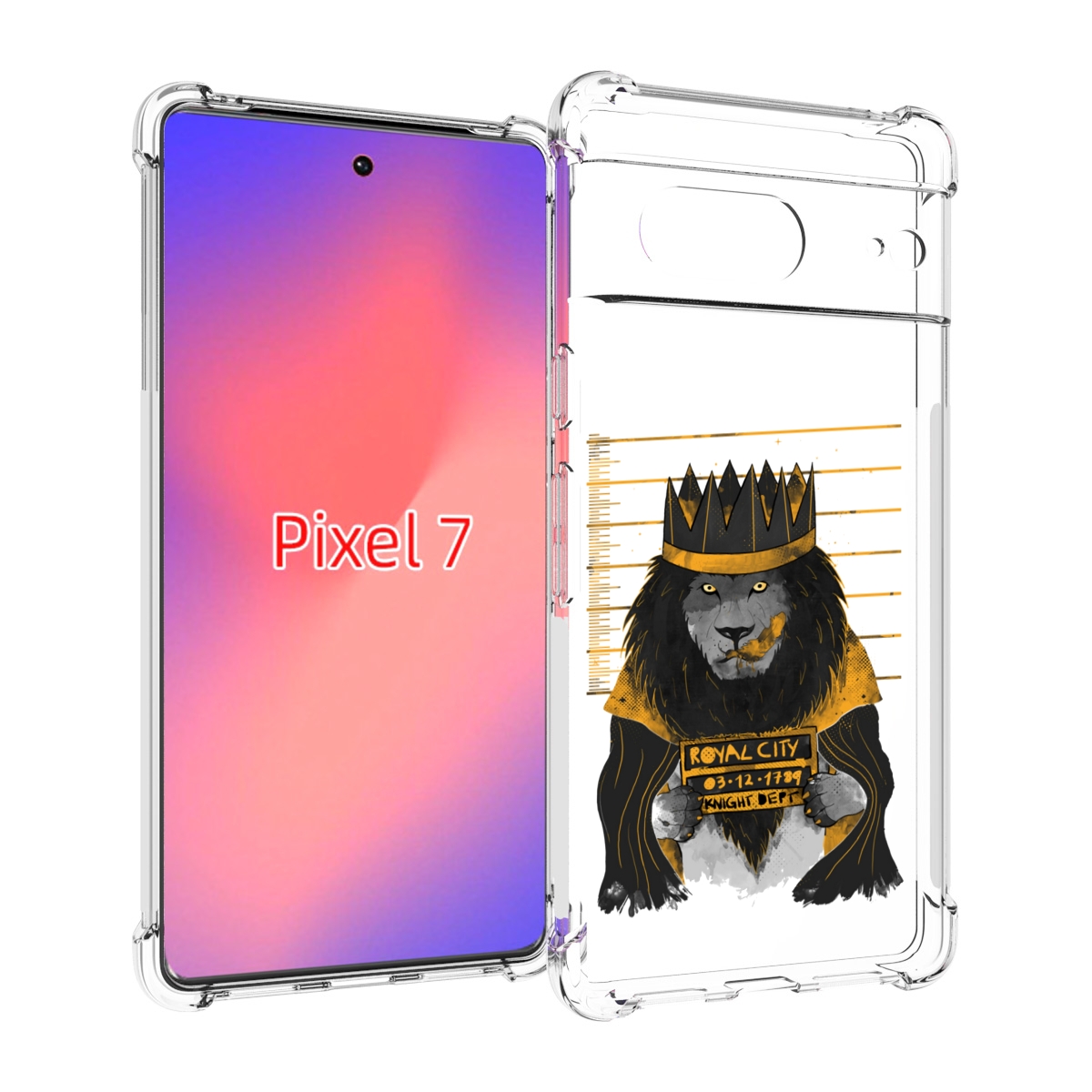 

Чехол Mypads Лев В Законе Для Google Pixel 7, Прозрачный, Tocco