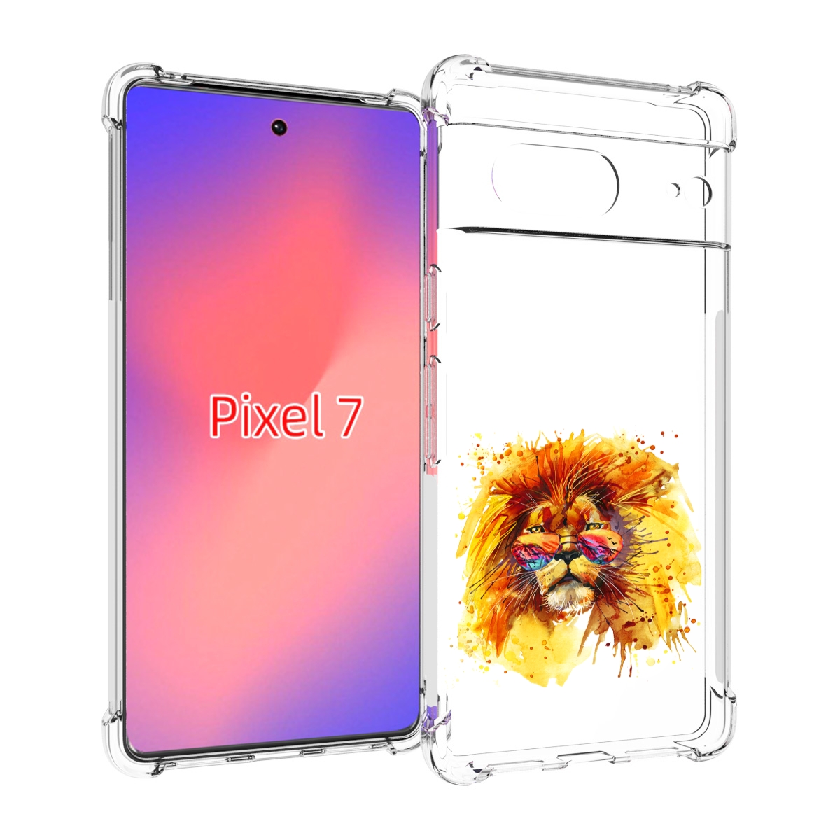 Чехол Mypads Лев В Очках Для Google Pixel 7