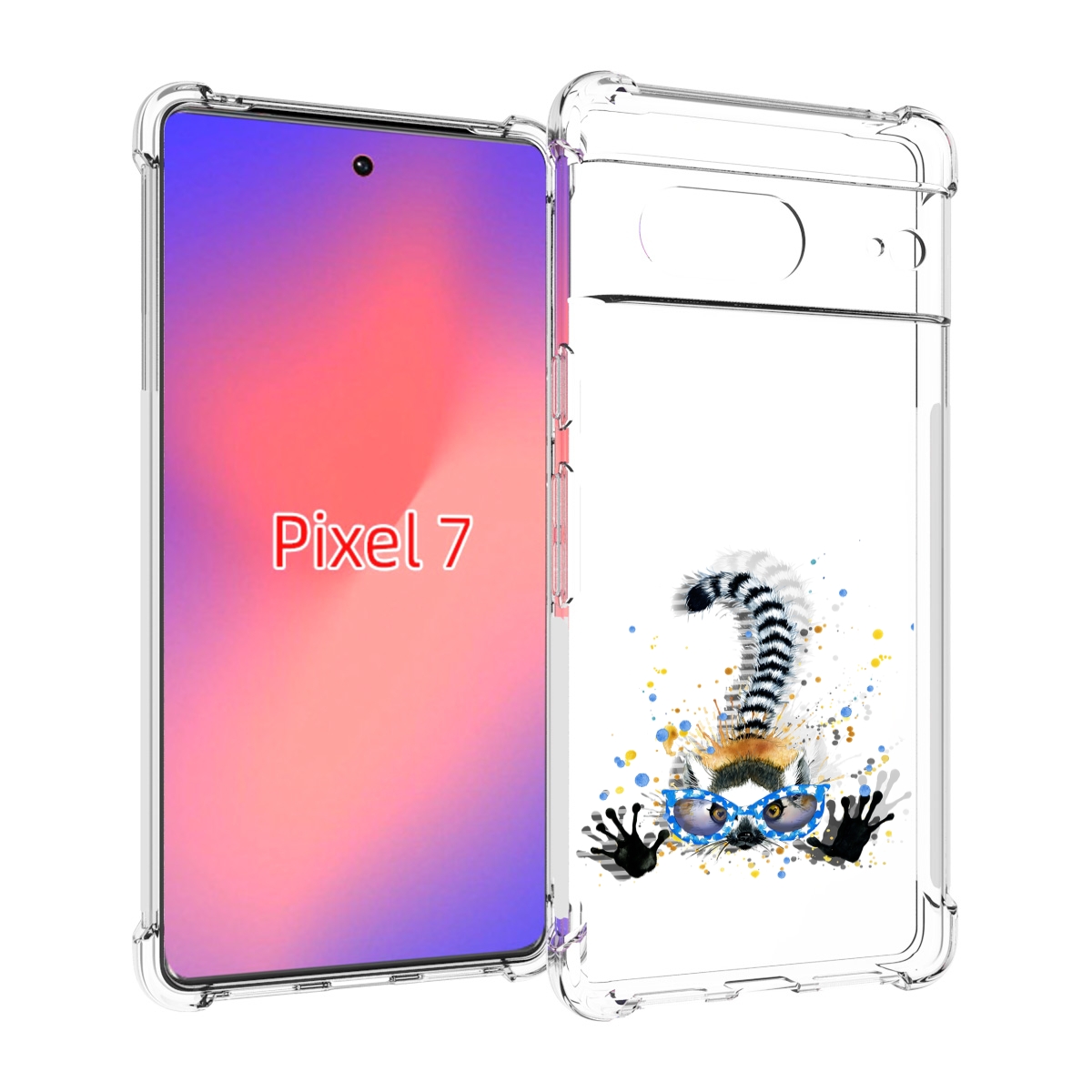 

Чехол Mypads Лямур Для Google Pixel 7, Прозрачный, Tocco