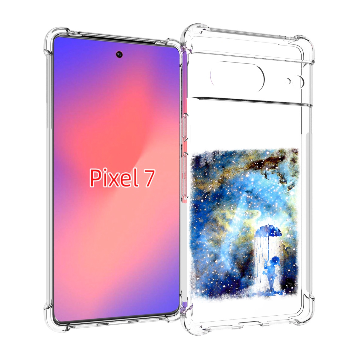 

Чехол Mypads Мальчик В Небе Для Google Pixel 7, Прозрачный, Tocco