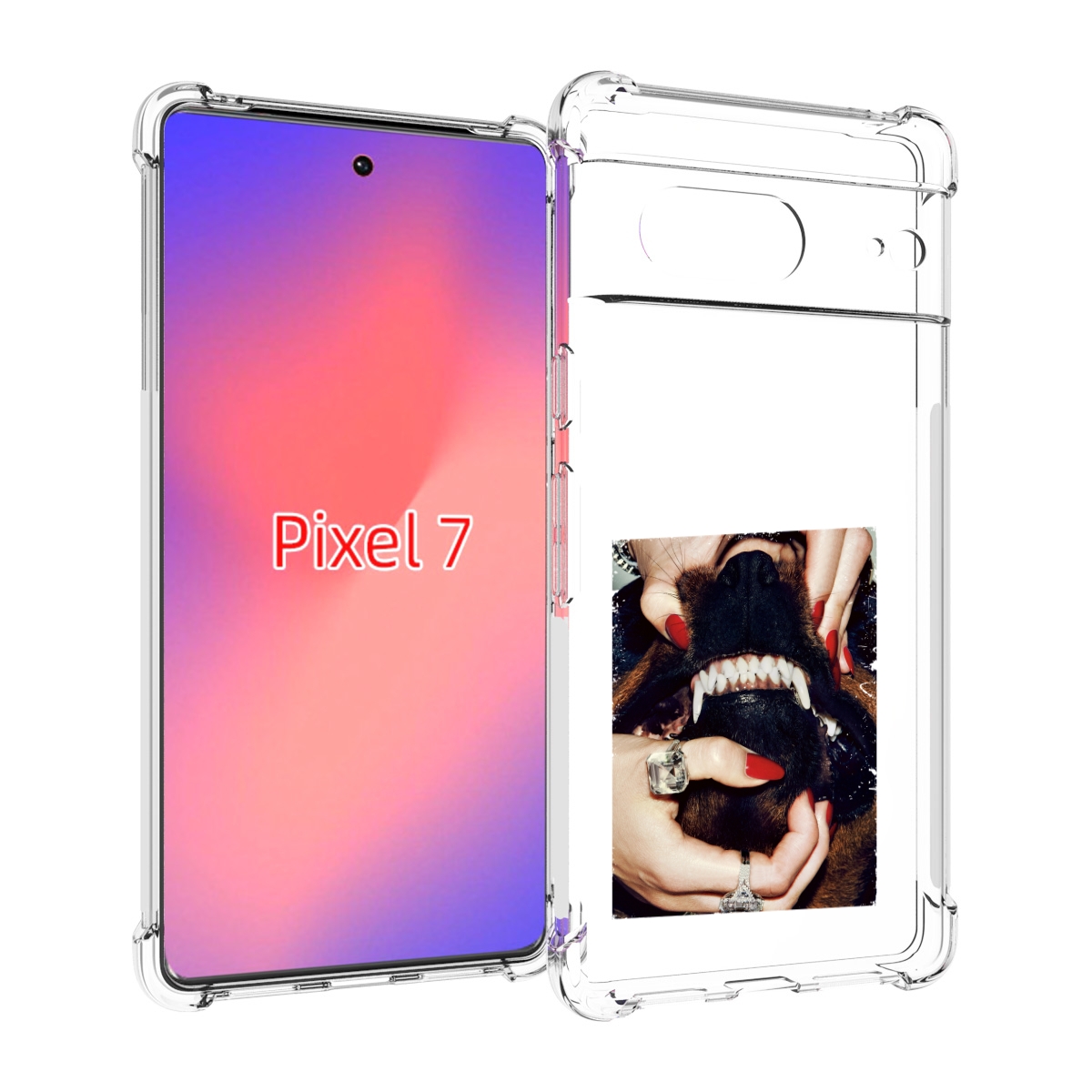 

Чехол Mypads Маникюр Для Google Pixel 7, Прозрачный, Tocco