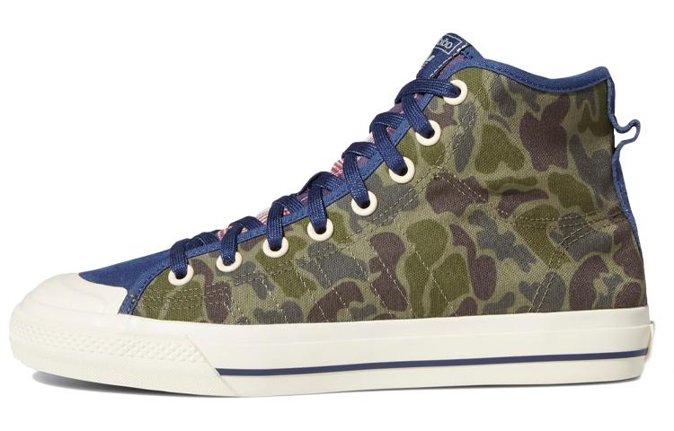 

Кеды унисекс Adidas NIZZA High RF хаки 38 EU, NIZZA High RF