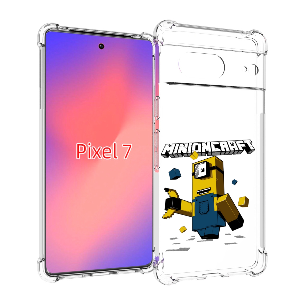 

Чехол Mypads Миньон Для Google Pixel 7, Прозрачный, Tocco
