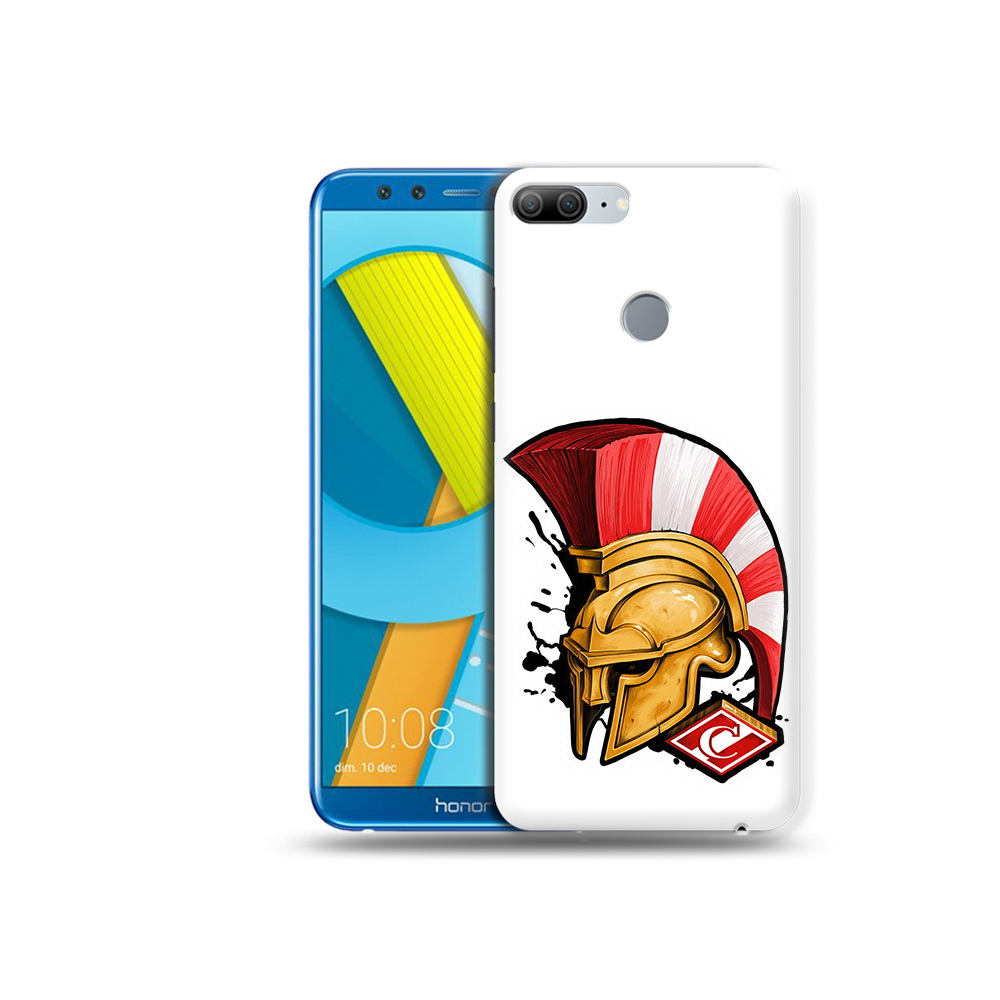 

Чехол MyPads Tocco для Huawei Honor 9 Lite ФК спартак шлем (PT117118.56.185), Прозрачный, Tocco
