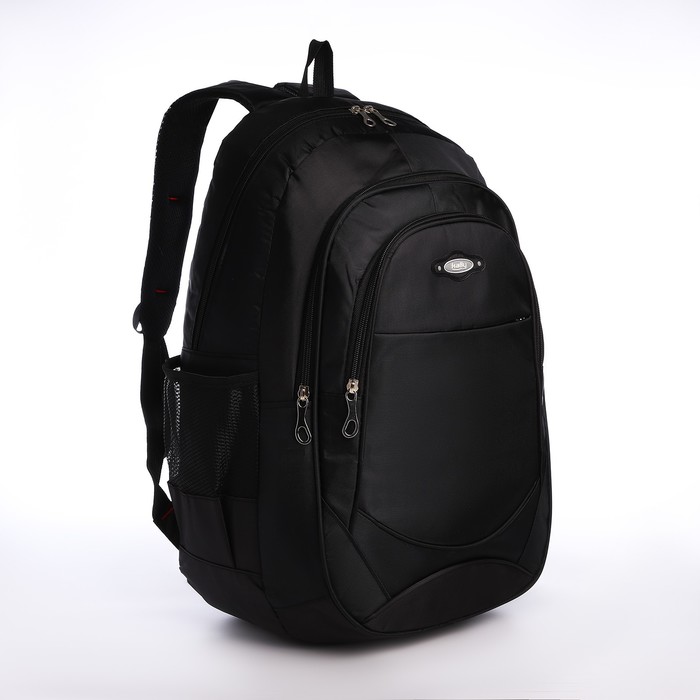 

Рюкзак мужской NoBrand 10189057 черный, 48х34х14 см, 10189057