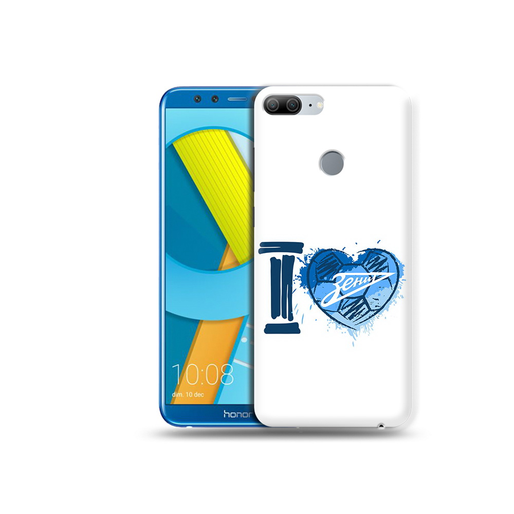 

Чехол MyPads Tocco для Huawei Honor 9 Lite ФК я люблю зенит (PT117118.56.186), Прозрачный, Tocco
