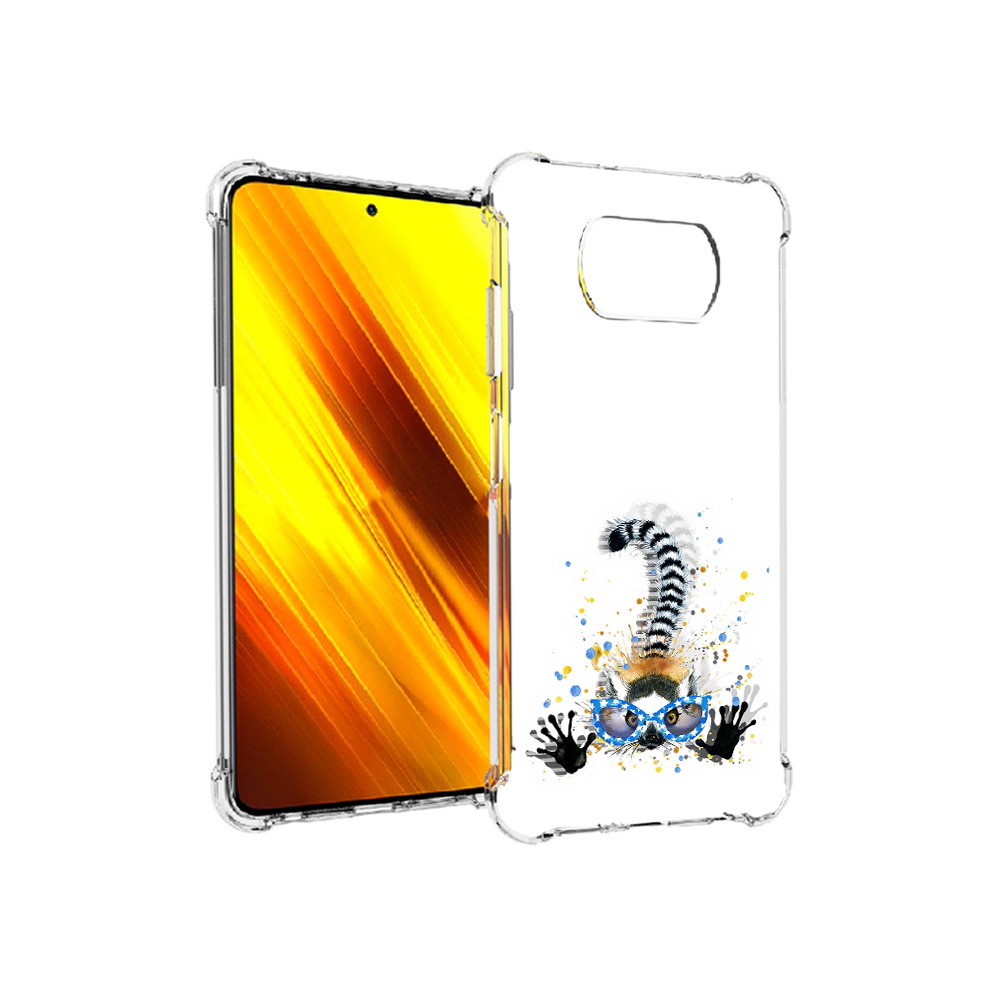 

Чехол MyPads Tocco для Xiaomi Poco X3 лямур (PT154881.262.454), Прозрачный, Tocco