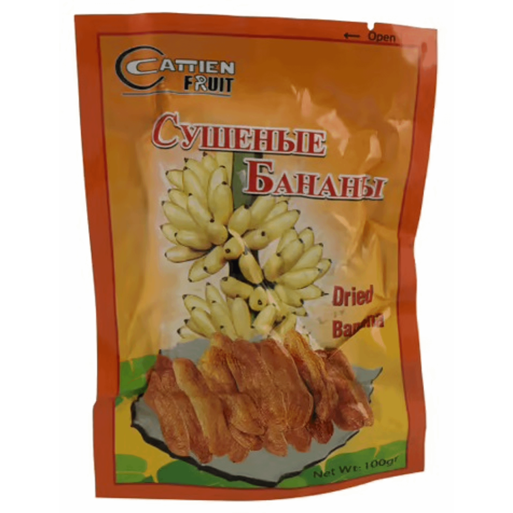 

Бананы Cattien Fruit сушеные 100 г