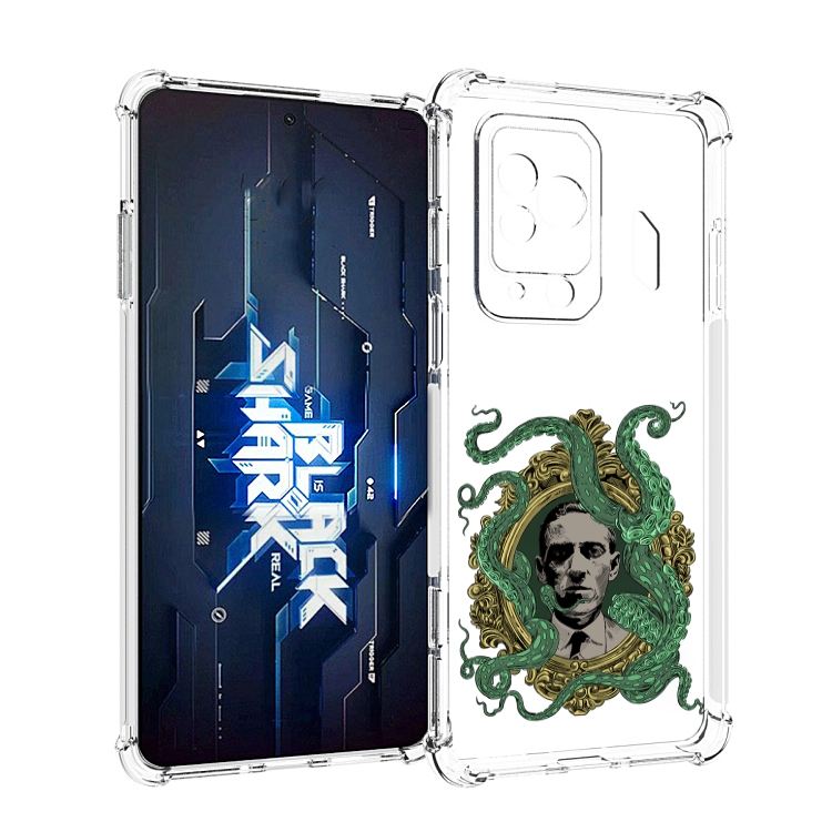 

Чехол MyPads портрет с кракеном для Xiaomi Black Shark 5 Pro, Прозрачный, Tocco
