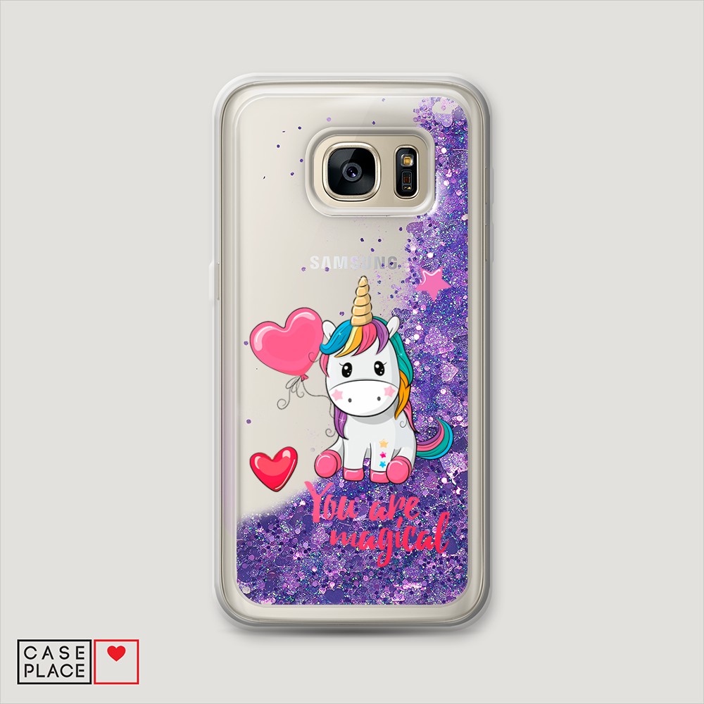 

Чехол Awog "Волшебная единорожка" на Samsung Galaxy S6 Edge, 24492-1