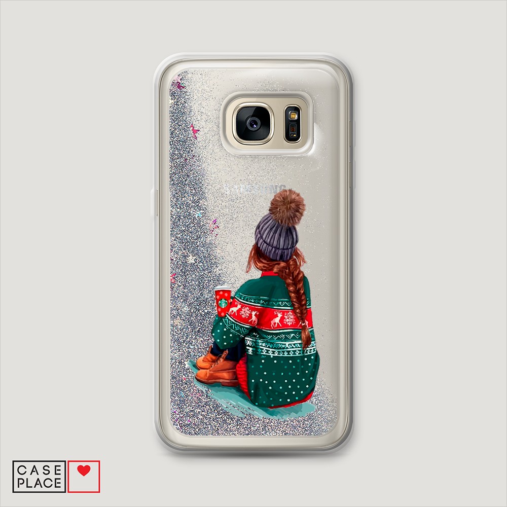 

Чехол Awog на Samsung Galaxy S6 Edge "Winter dreams", Разноцветный, 24491-1