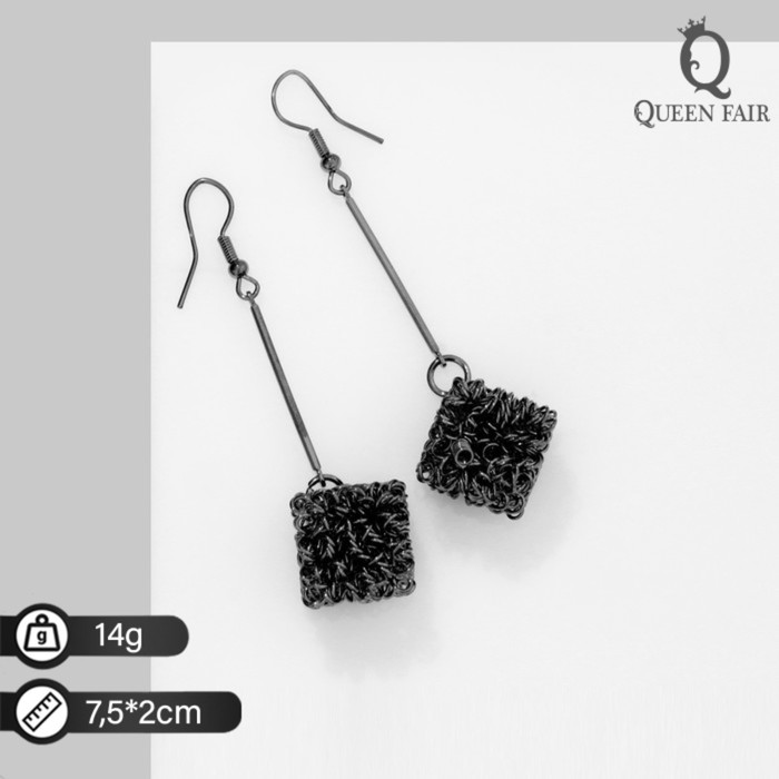 

Серьги подвески из бижутерного сплава Queen fair 9679592, 9679592