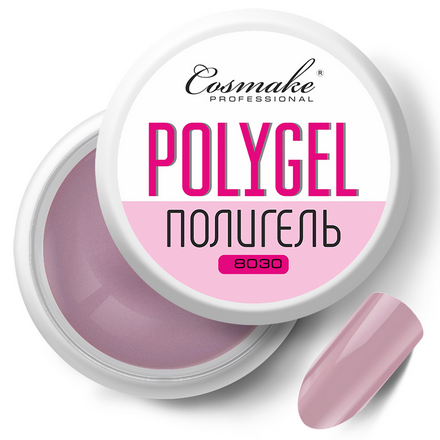 

Полигель Cosmake телесно-розовый камуфляж, 15 г