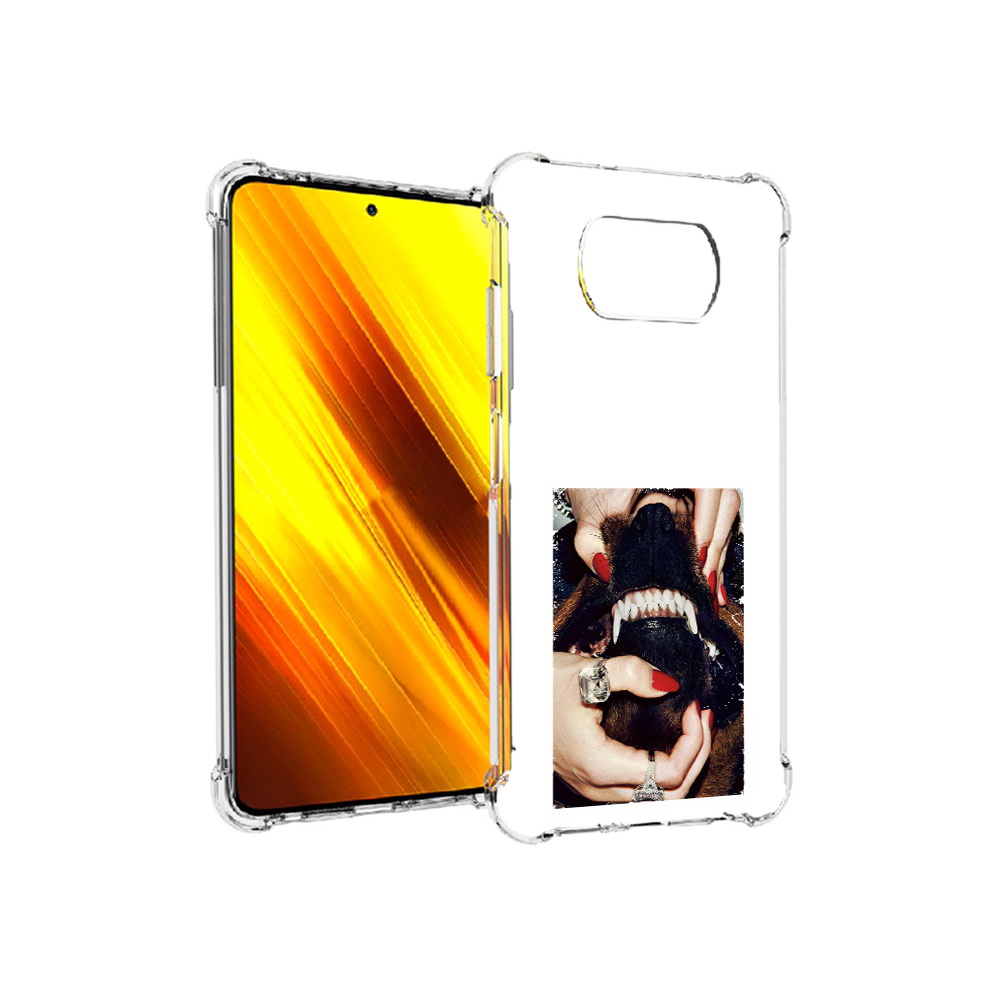 

Чехол MyPads Tocco для Xiaomi Poco X3 маникюр (PT154881.262.457), Прозрачный, Tocco