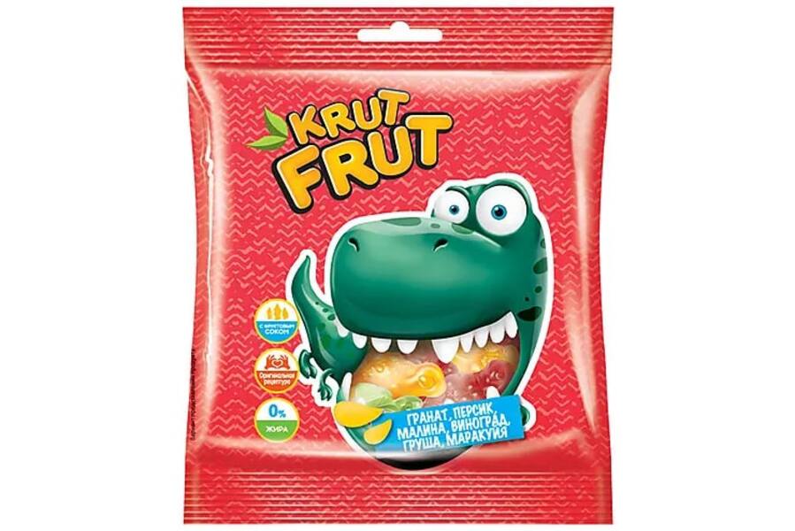 

Мармелад жевательный KDV KrutFrut Динозаврики