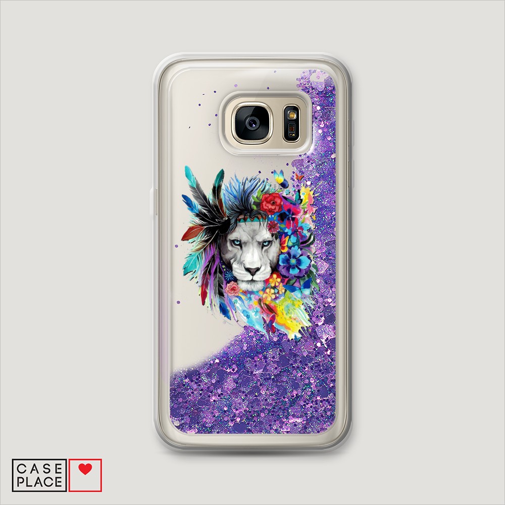 

Чехол Awog на Samsung Galaxy S6 "Гавайский лев", Разноцветный, 24392-1