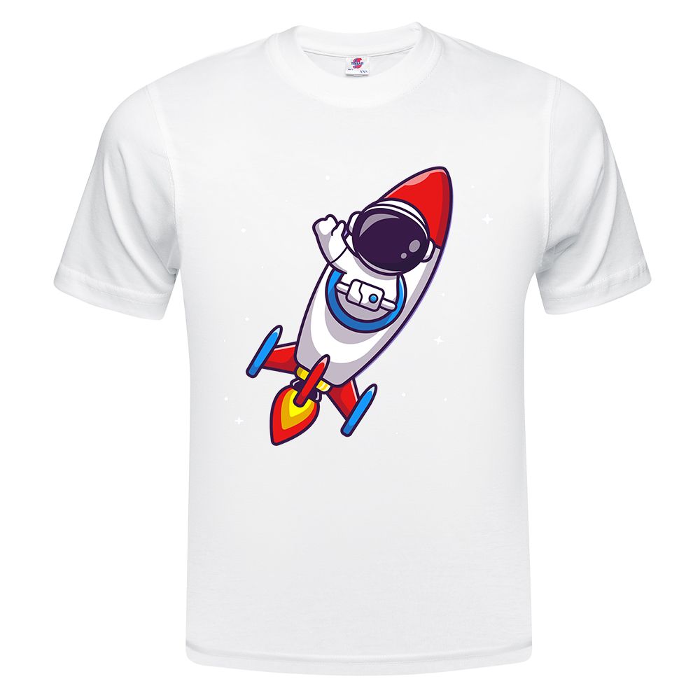 Футболка унисекс ONEQ 10154 белая 4XL