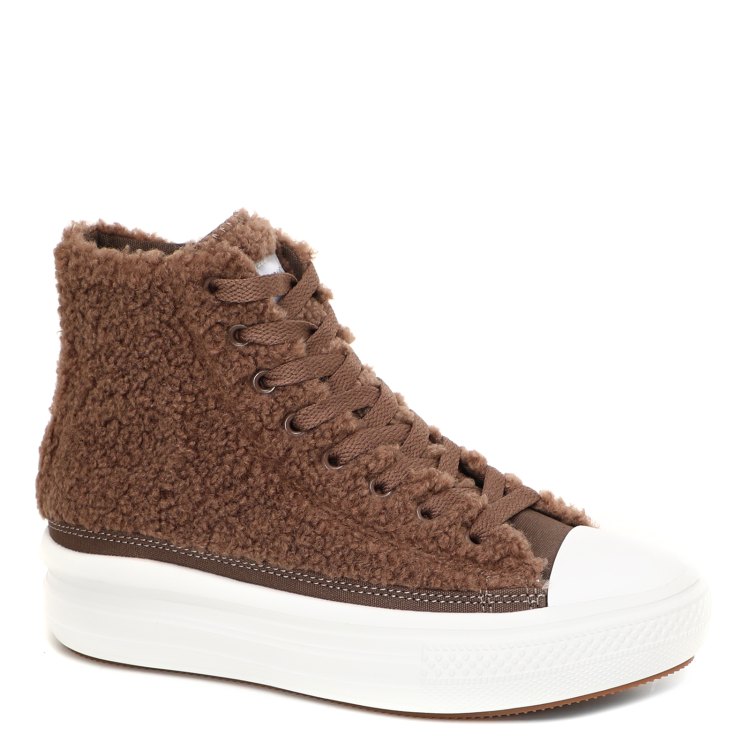 

Кеды женские Tendance AQ-067-01 коричневые 37 EU, Коричневый, AQ-067-01