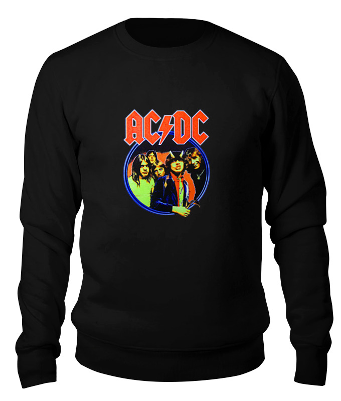 

Свитшот унисекс Printio Ac/dc черный M, Ac/dc