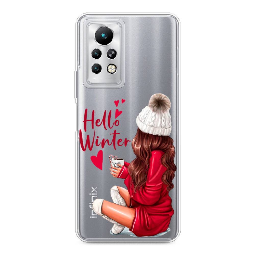 

Чехол для Infinix Note 11 Pro "Hello winter", Красный;белый;коричневый, 3100550-5