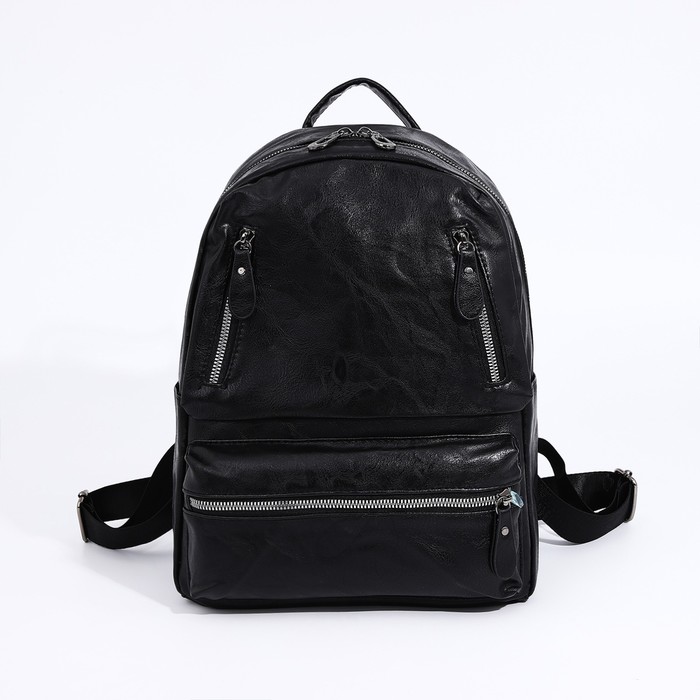 

Рюкзак женский NoBrand 945901 черный, 26х13х33 см, 945901