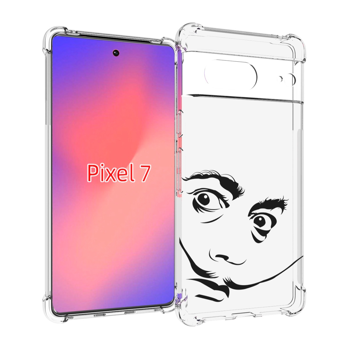 

Чехол Mypads Мужчина С Длинными Усами Для Google Pixel 7, Прозрачный, Tocco