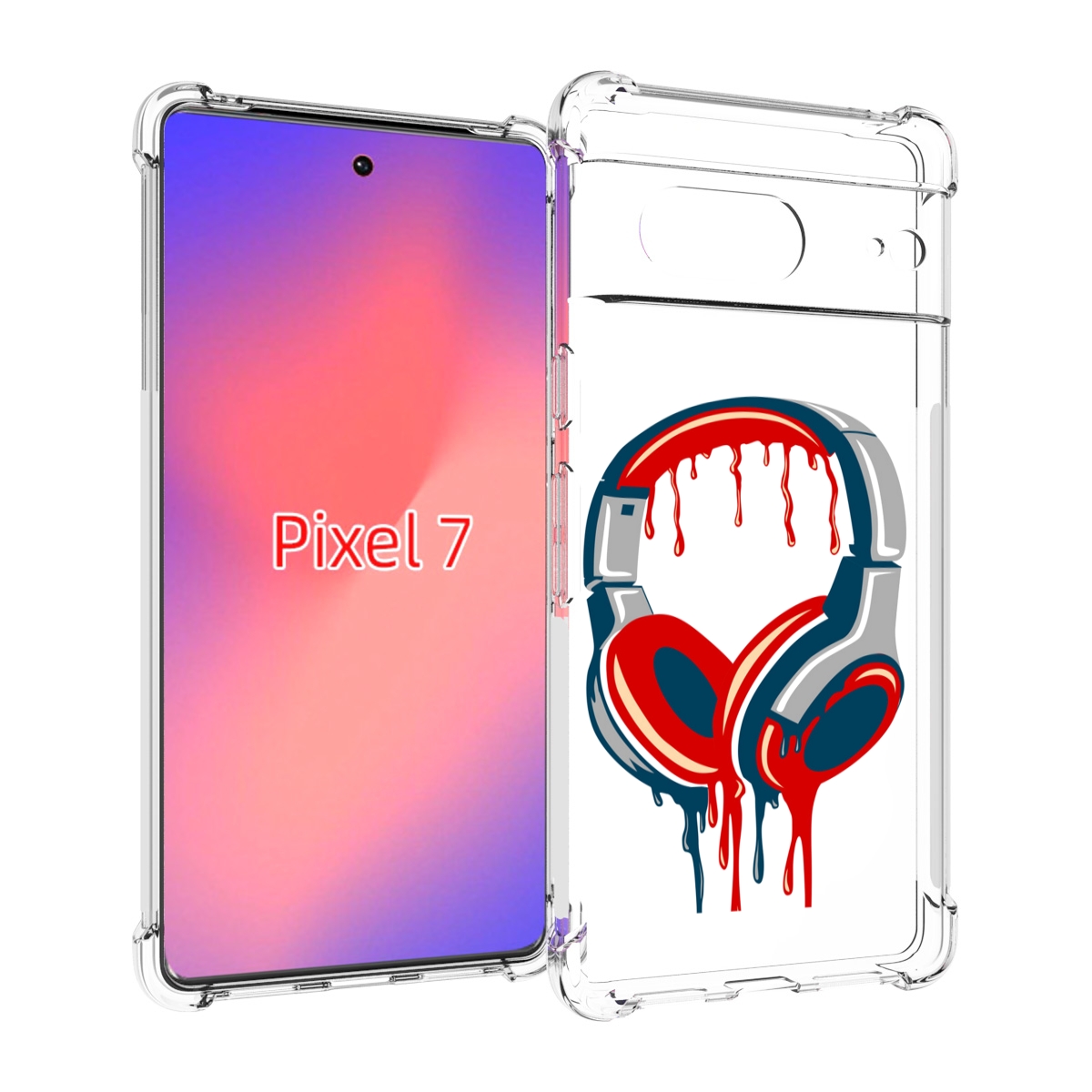 

Чехол Mypads Не Делай Громко Для Google Pixel 7, Прозрачный, Tocco