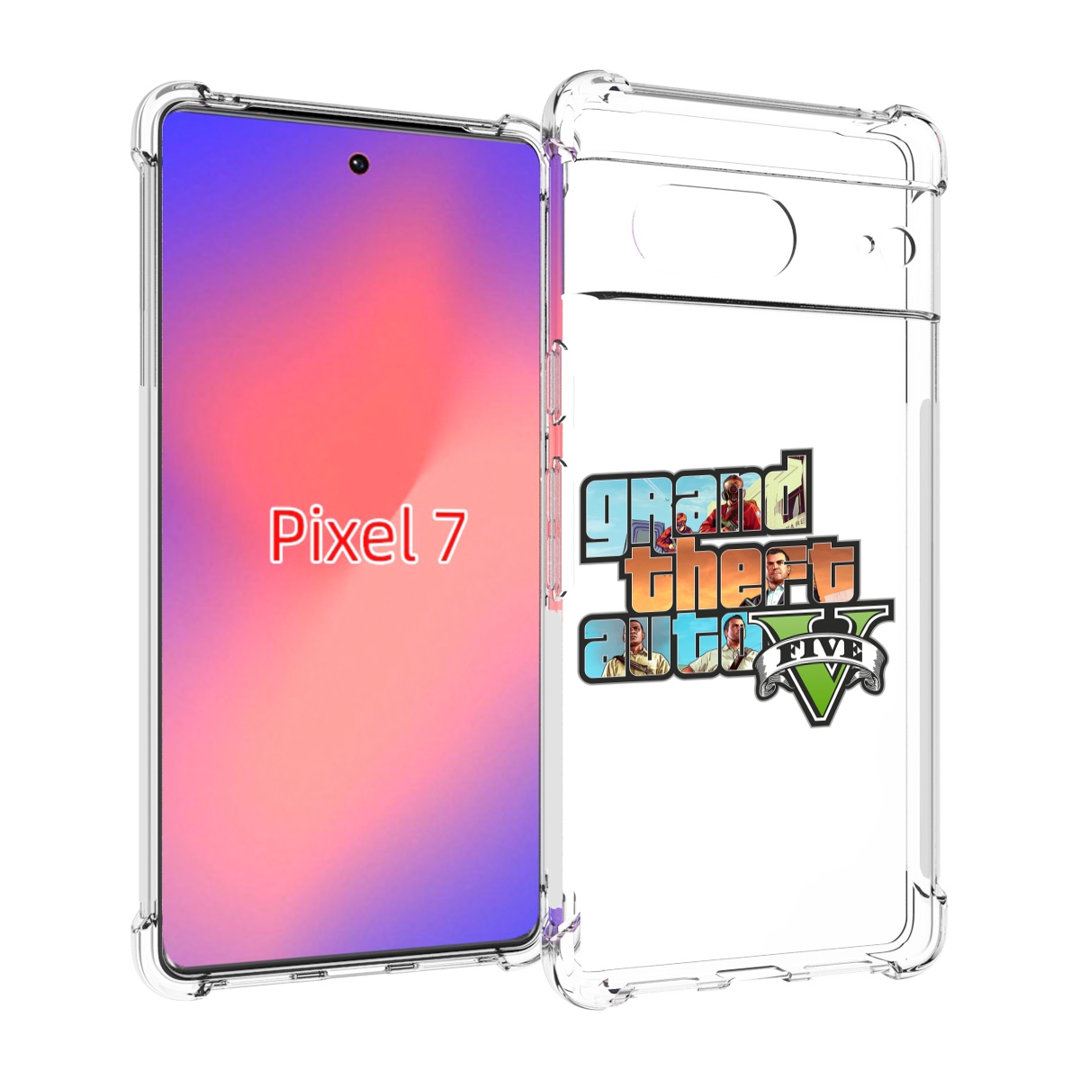 

Чехол Mypads Гта Для Google Pixel 7, Прозрачный, Tocco