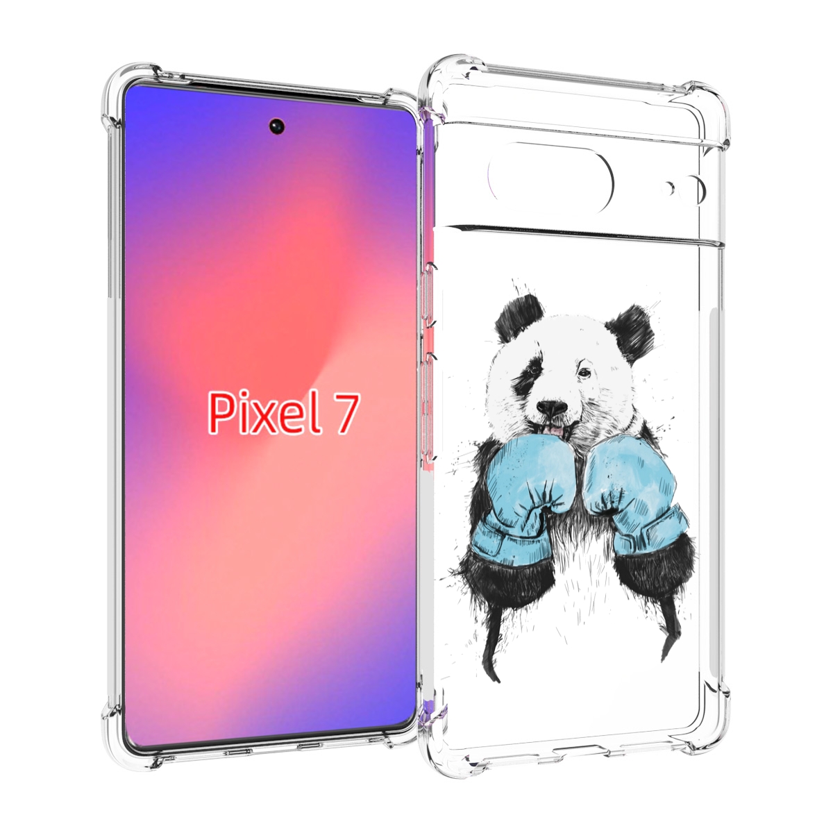 

Чехол Mypads Панда Боксер Для Google Pixel 7, Прозрачный, Tocco