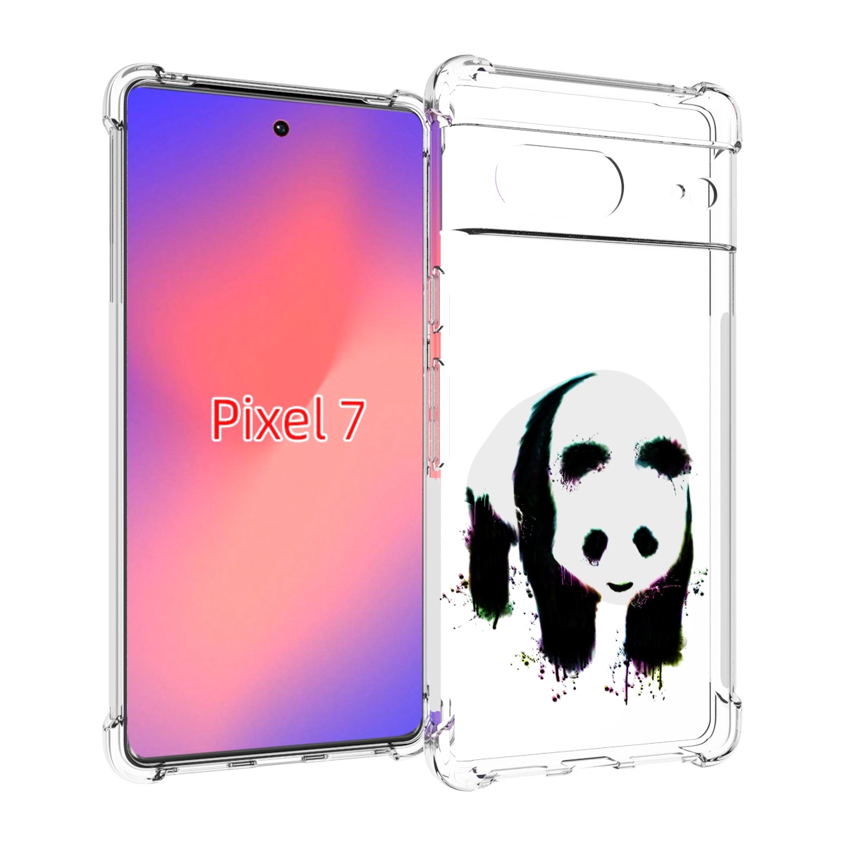 

Чехол Mypads Панда В Акварели Для Google Pixel 7, Прозрачный, Tocco