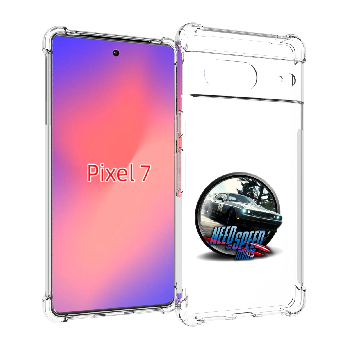

Чехол Mypads Гонки Для Google Pixel 7, Прозрачный, Tocco