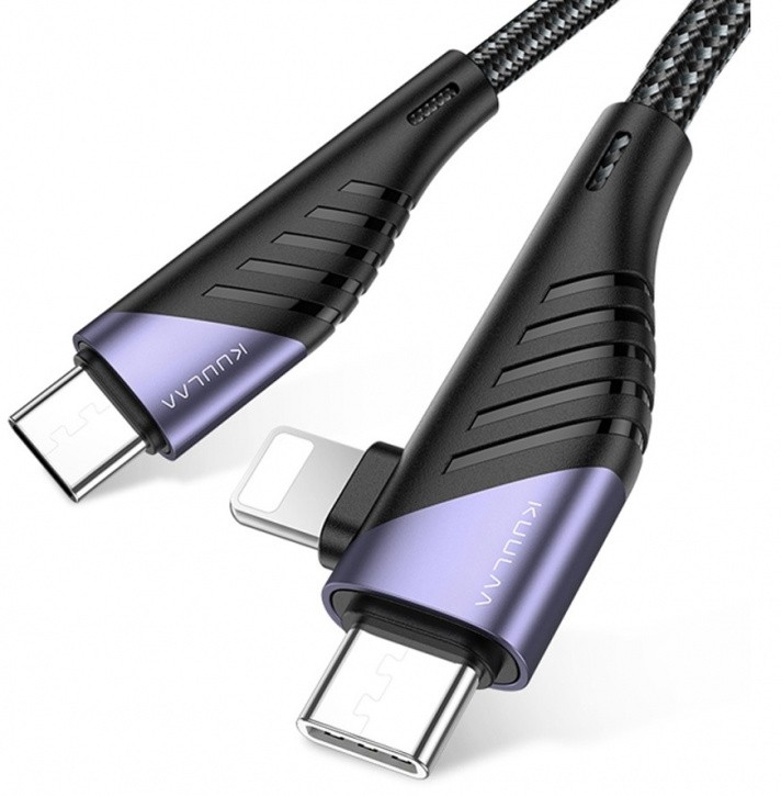 фото Кабель usb 3.1 тип c - usb 3.1 тип c kuulaa kl-x47 1.2m