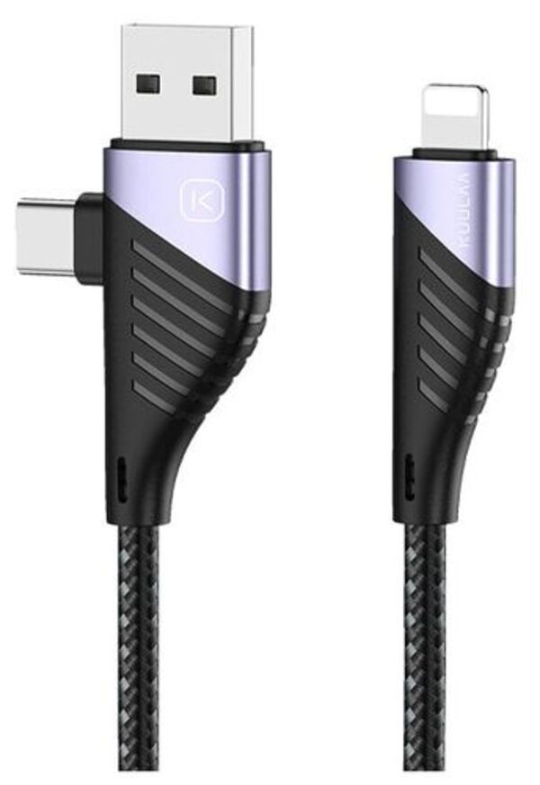 

Кабель USB 2.0 Тип А - Lightning KUULAA KL-X48 1.0m, KL-X48 1.0m