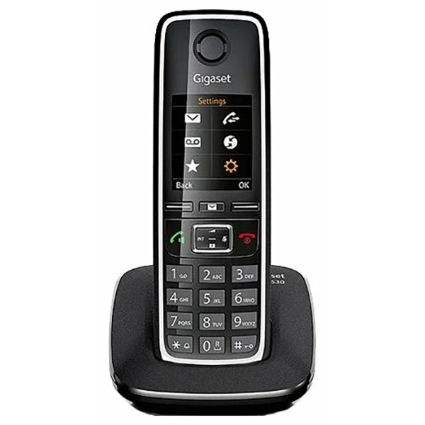 

DECT телефон Gigaset C530 черный, C530