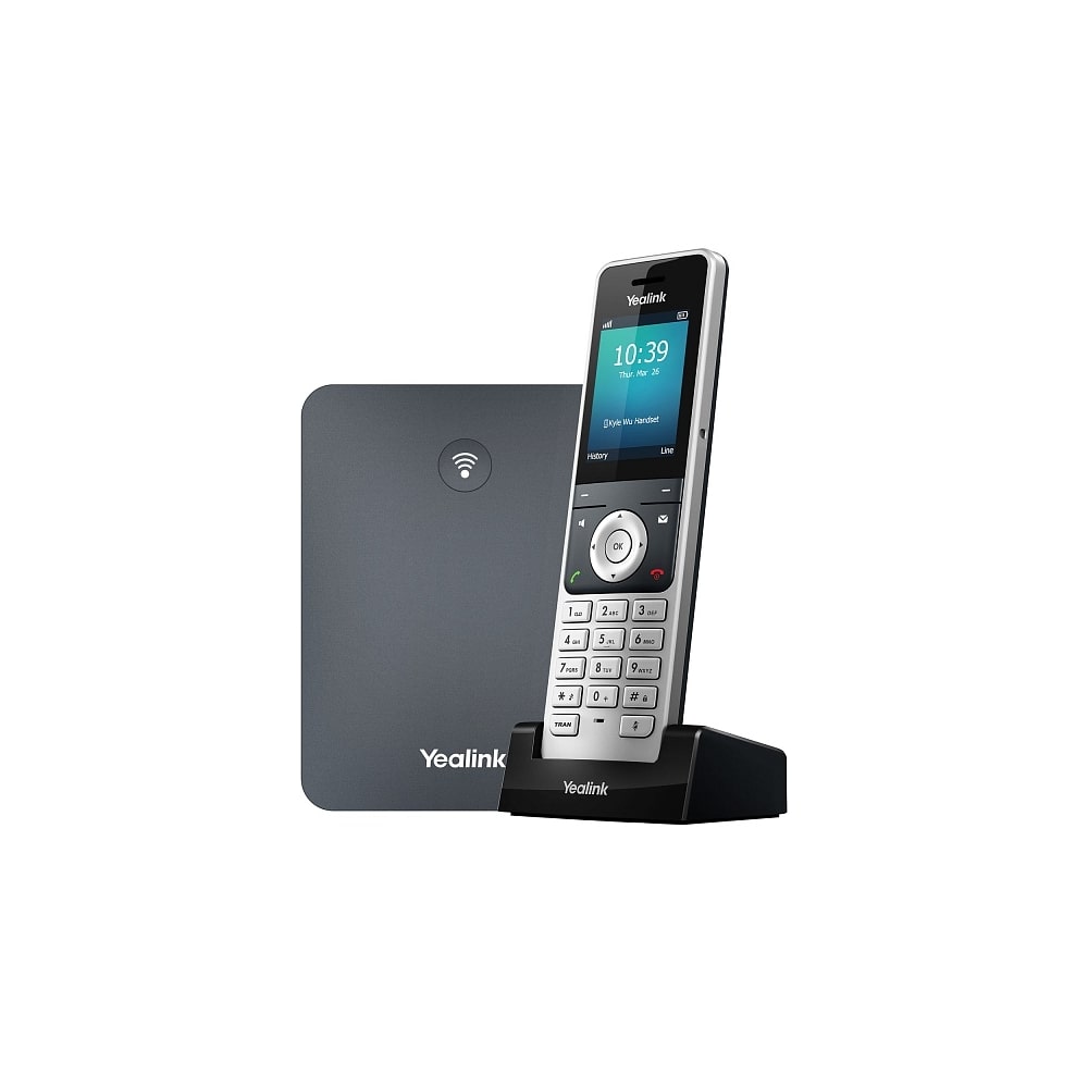 DECT телефон Yealink W76P серый